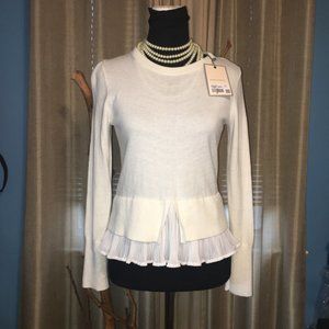 NWT!! Bread & Butter cotton cashmere blend Sweater